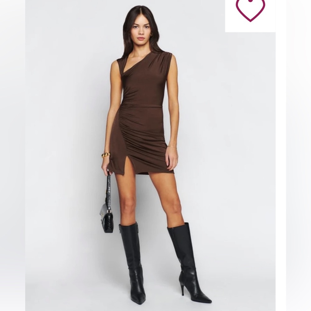 Reformation brown dress